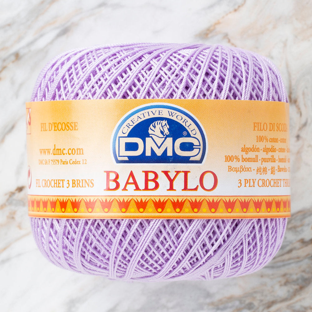 Dmc Babylo 50gr Lila Merserize Dantel ve Ağ İpliği No:10 - 211